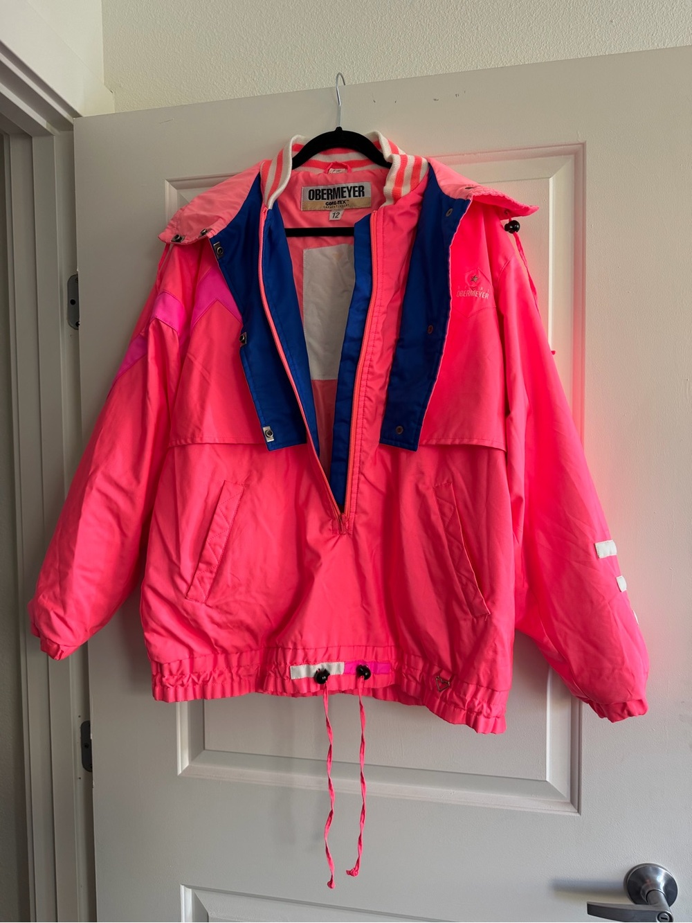 Obermeyer Vintage Ski Pullover Jacket